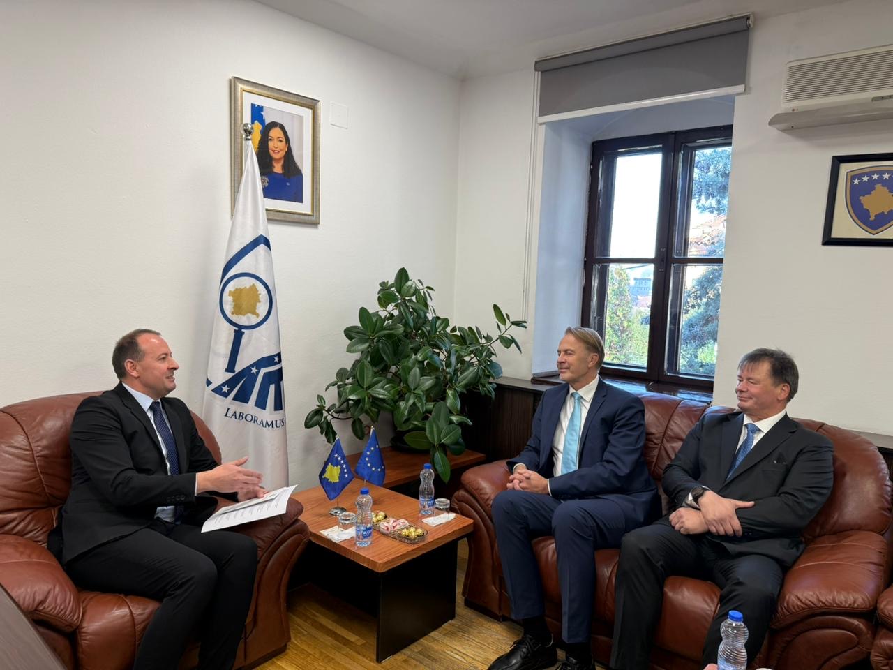 Ambasadori i BE-së, Aivo Orav, viziton Agjencinë për Parandalimin e Korrupsionit