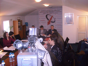 Konferenca per media e organizuar nga Agjencia kundër korrupsionit