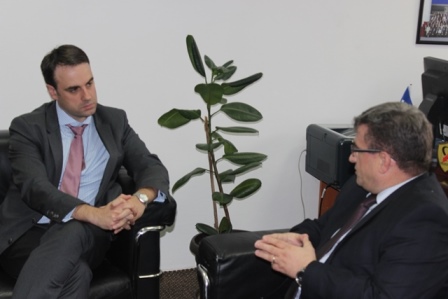Ambasadori britanik  z. Ruairi O’Connell vizitojë Agjencinë kundër Korrupsionit